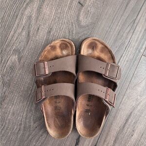 Brown birkenstock
